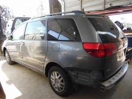 2005 Toyota Sienna LE Gray 3.3L AT 2WD #Z24678